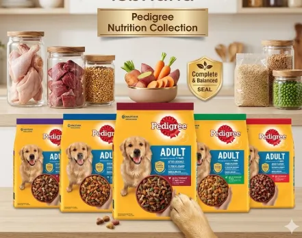 Pedigree อาหารเม็ดสำหรับสุนัขโตพันธุ์กลาง-ใหญ่
