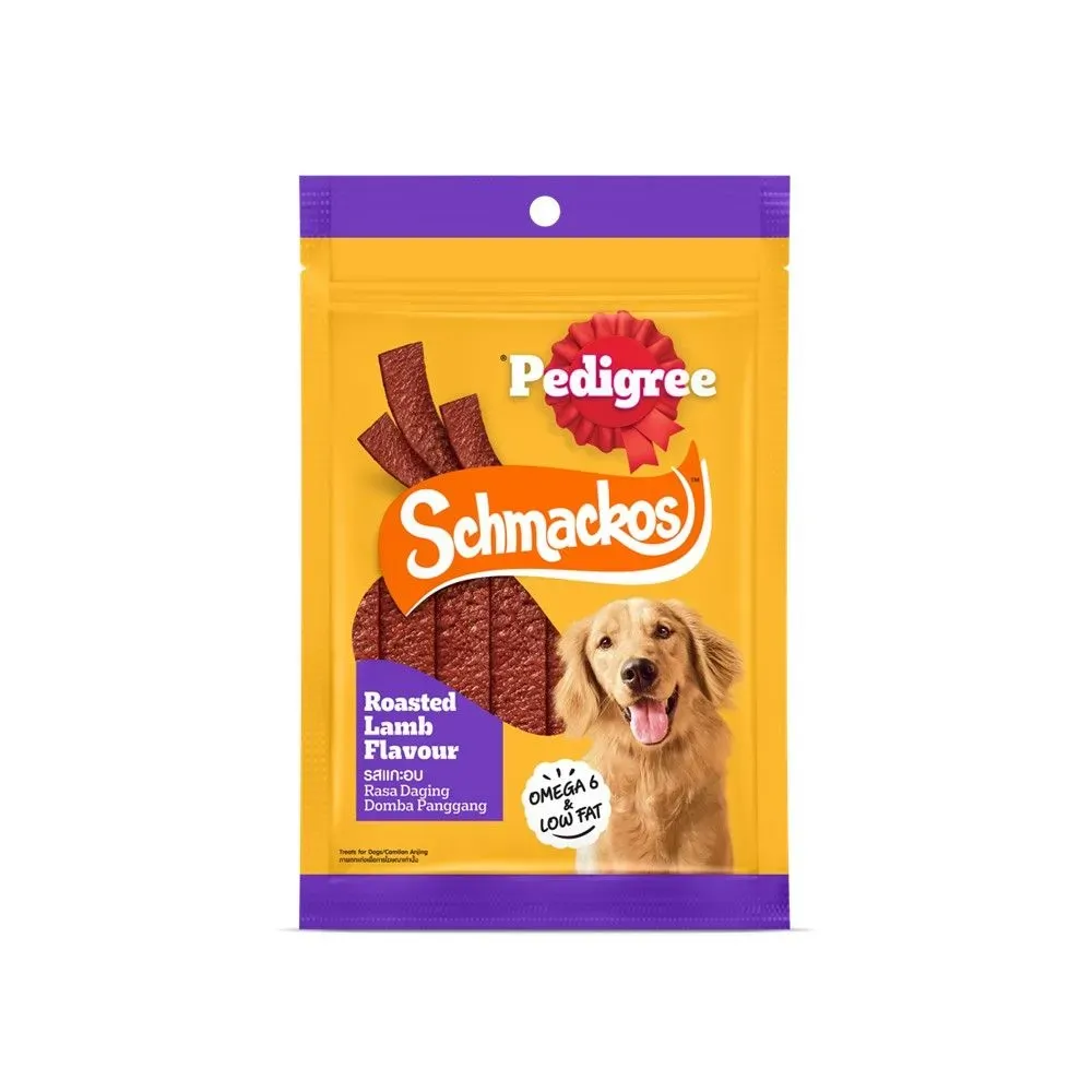 Pedigree ขนมสุนัข Schmackos รสแกะอบ 70 g