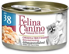 Felina Canino อาหารเปียกสุนัขกระป๋อง 85g