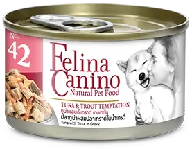 Felina Canino อาหารเปียกสุนัขกระป๋อง 85g