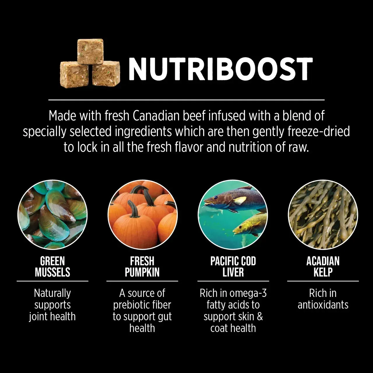 Nutrience Subzero Prairie Red อาหารสุนัขโตพันธุ์เล็ก Grain-Free ผสมฟรีซดราย (สูตรเนื้อแดงรวม วัว แกะ หมูป่า)