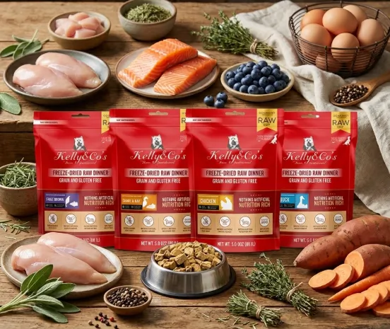 Kelly & Co’S Dog Freeze-Dried Raw Dinner บาร์ฟฟรีซดรายสุนัข 156 g