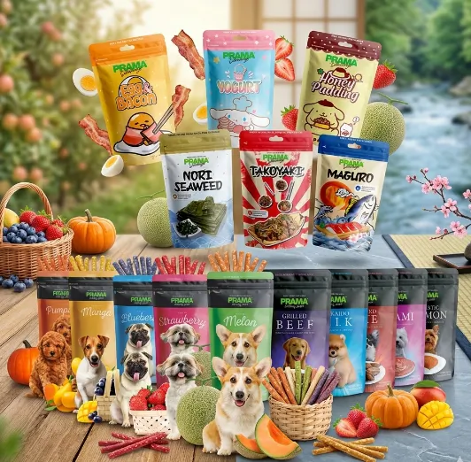 Prama Delicacy ขนมสุนัขหลากรส 50–70 g