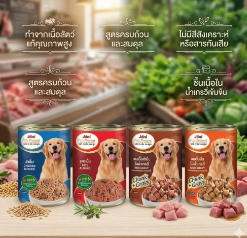 A Pro Iq Canned อาหารเปียกสุนัข กระป๋อง 400 g