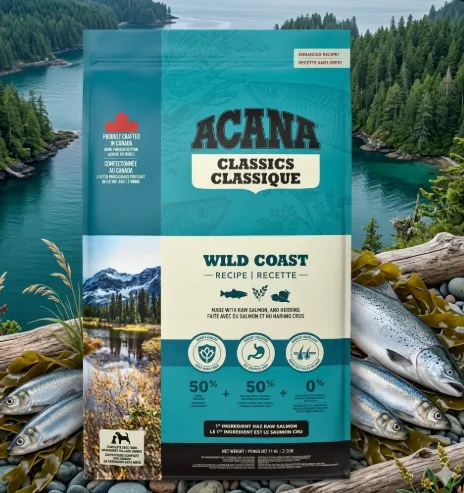 Acana Wild Coast อาหารเม็ดสูตรปลา โอเมก้าสูง ย่อยง่าย