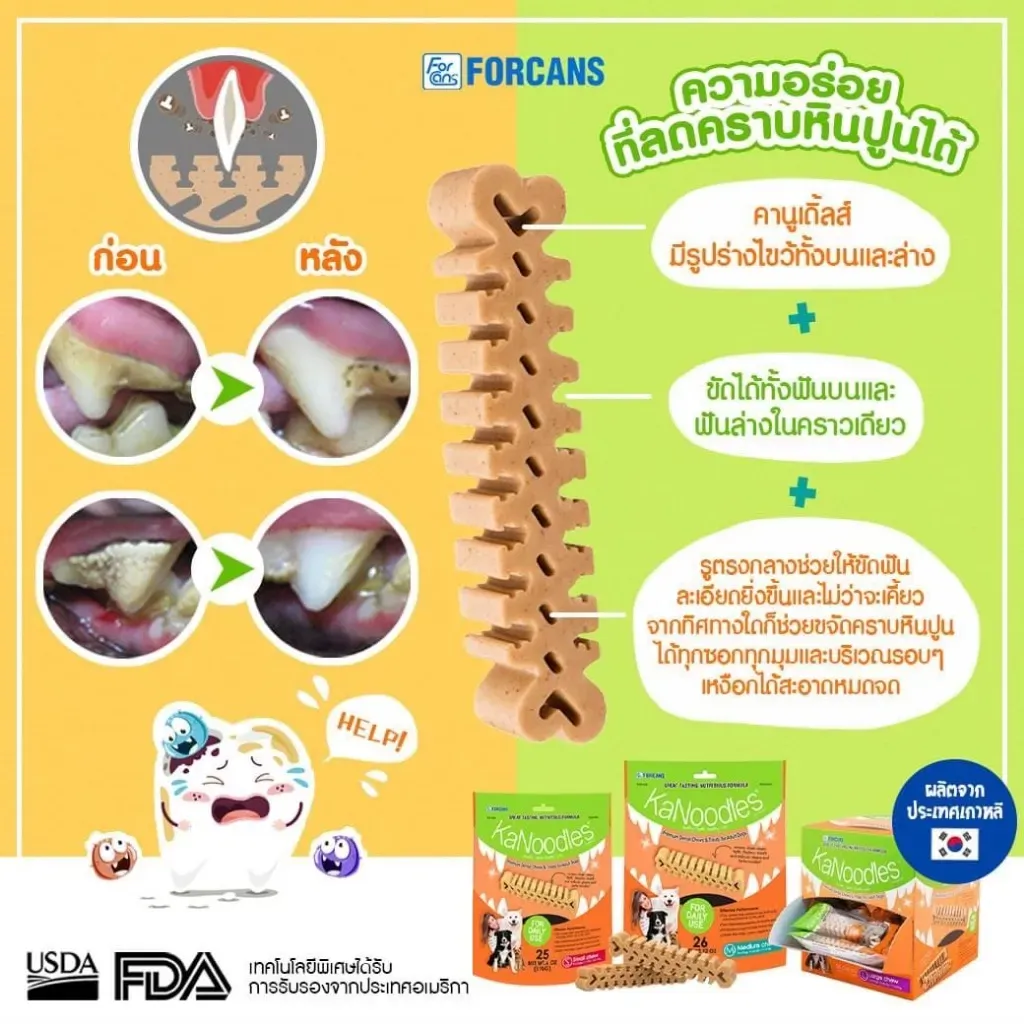 Kanoodles ขนมขัดฟันสุนัข