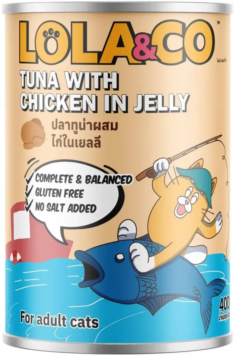Lola&Co อาหารแมวเปียก กระป๋อง 400G