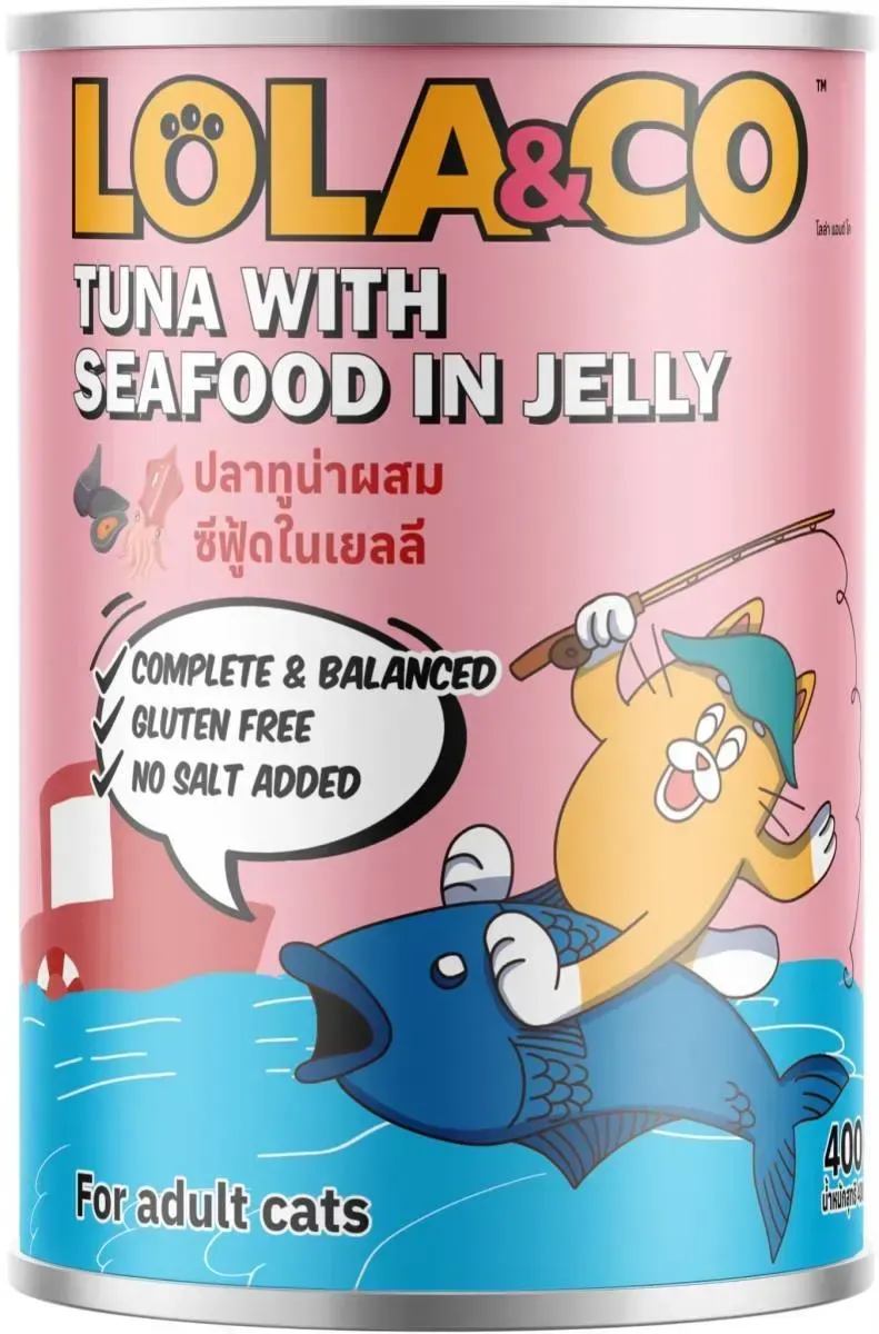 Lola&Co อาหารแมวเปียก กระป๋อง 400G