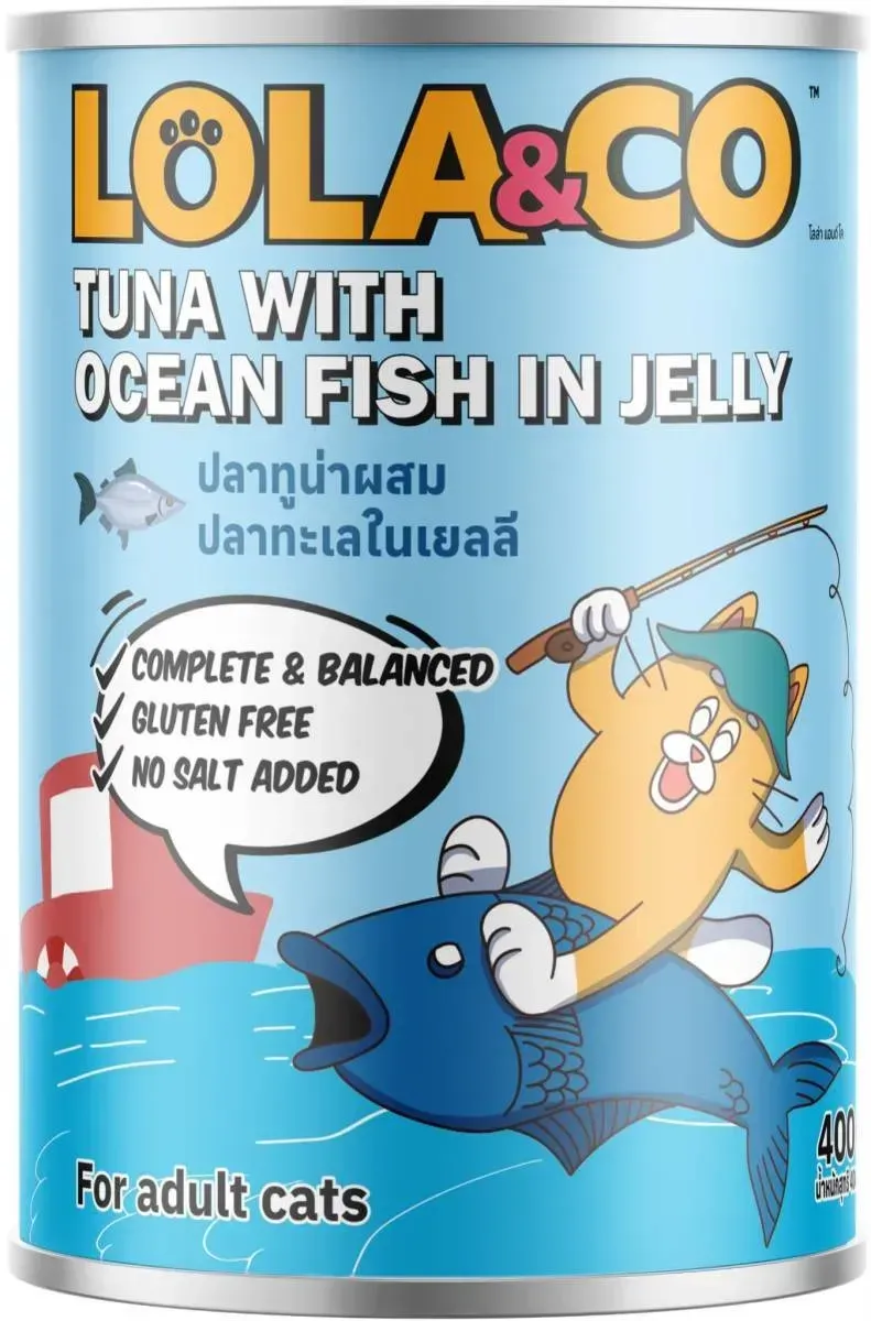Lola&Co อาหารแมวเปียก กระป๋อง 400G