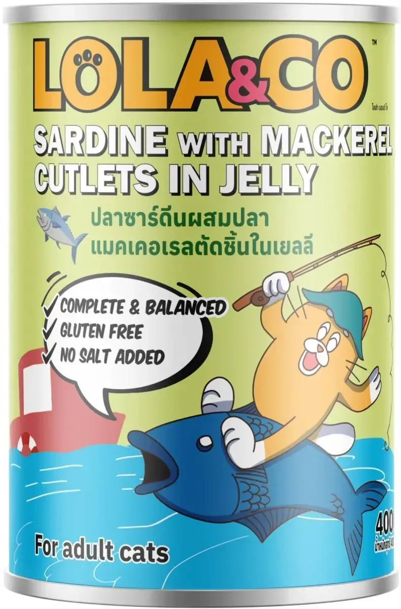 Lola&Co อาหารแมวเปียก กระป๋อง 400G