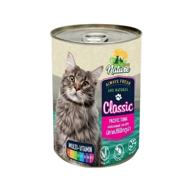 Nature Classic Canned อาหารเปียกแมวกระป่อง 400 g