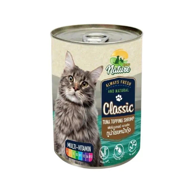 Nature Classic Canned อาหารเปียกแมวกระป่อง 400 g