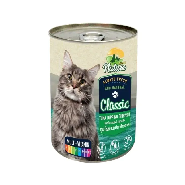 Nature Classic Canned อาหารเปียกแมวกระป่อง 400 g