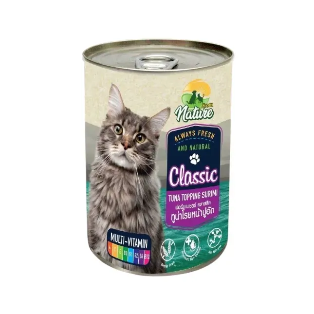 Nature Classic Canned อาหารเปียกแมวกระป่อง 400 g