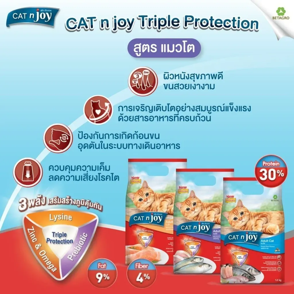 Cat N Joy อาหารสำหรับแมวโต