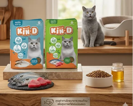 Kin D อาหารแมวโต