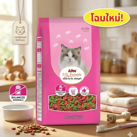 A Pro I.Q. Fomula Cat 2 Mix อาหารเม็ดสำหรับแมวโตทุกสายพันธุ์