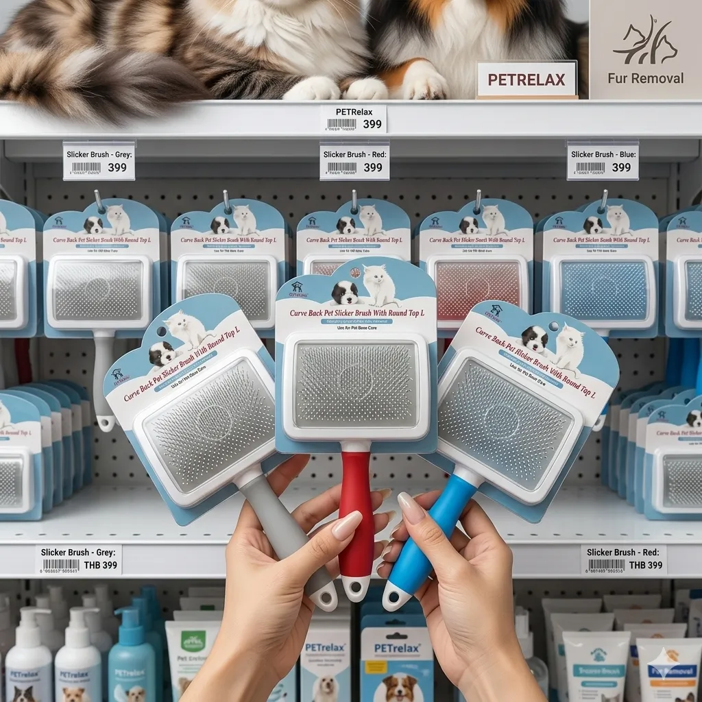 CC Pet Pet Relax-หวี สลิ๊เกอร์เล็ก