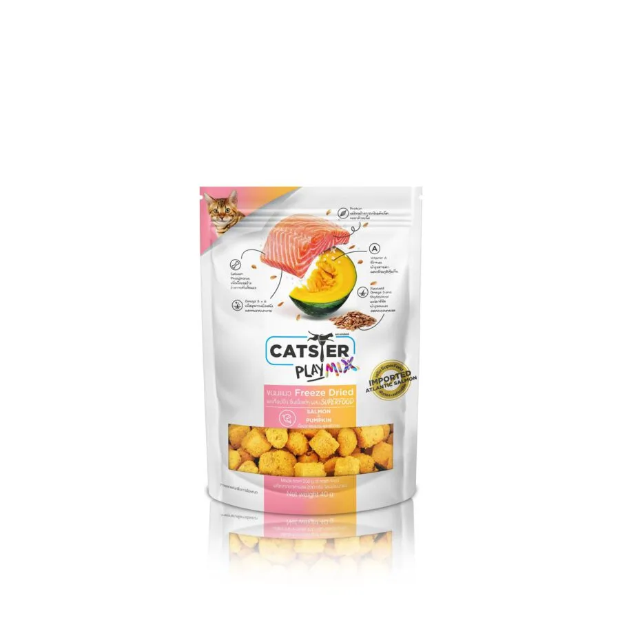 Salmon and Pumpkin Formula (สูตรเนื้อปลาแซลมอนและฟักทอง)