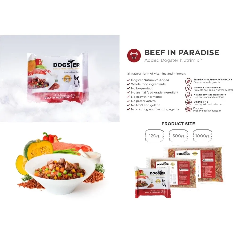 Beef in Paradise (สูตรเนื้อวัวและผักรวม)