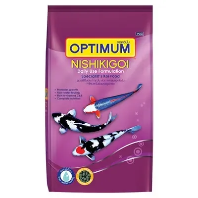 Optimum Nishikigoi อาหารปลาคาร์พ สูตรใช้ประจำวัน