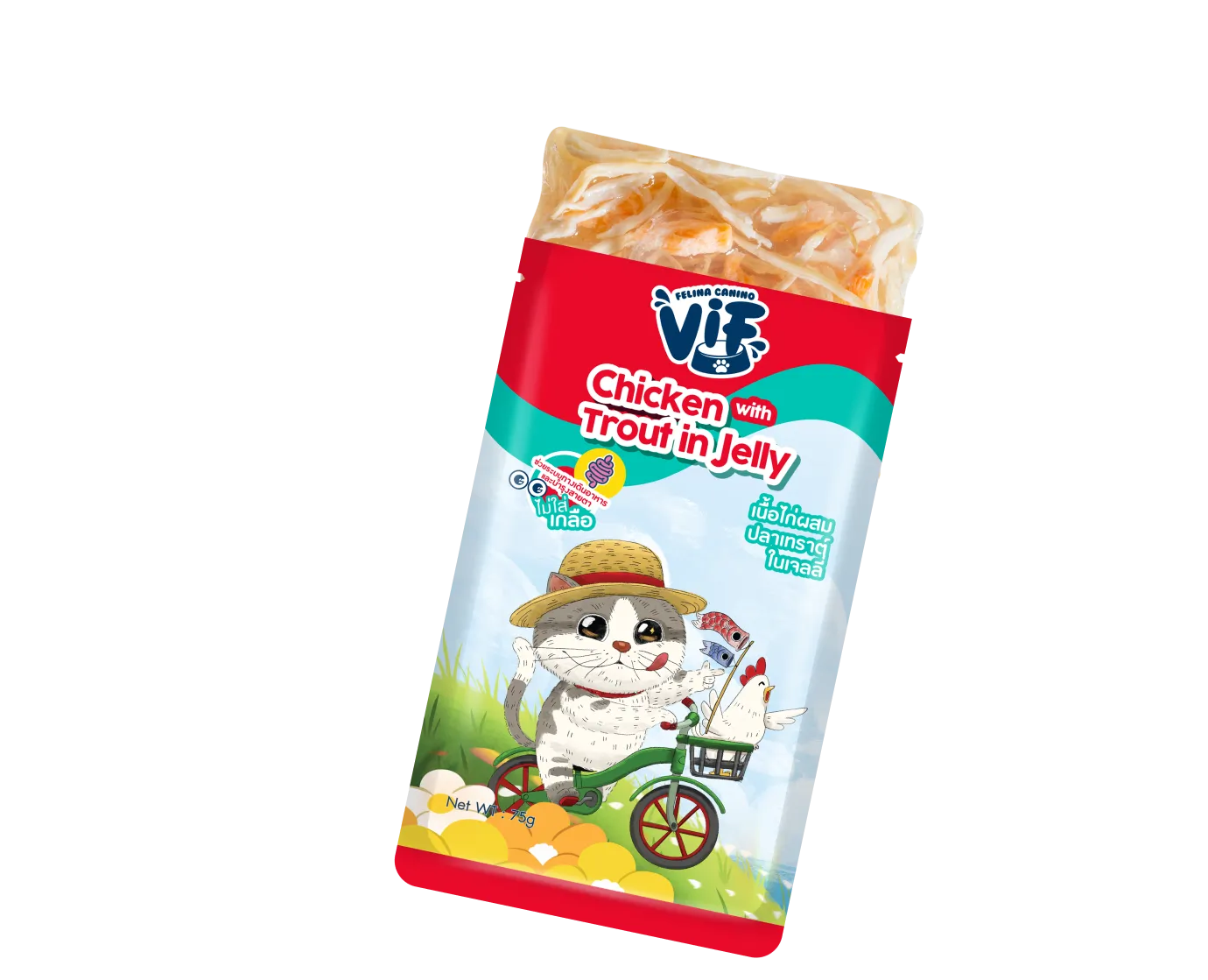 ไก่และปลาเทราต์ (C15)