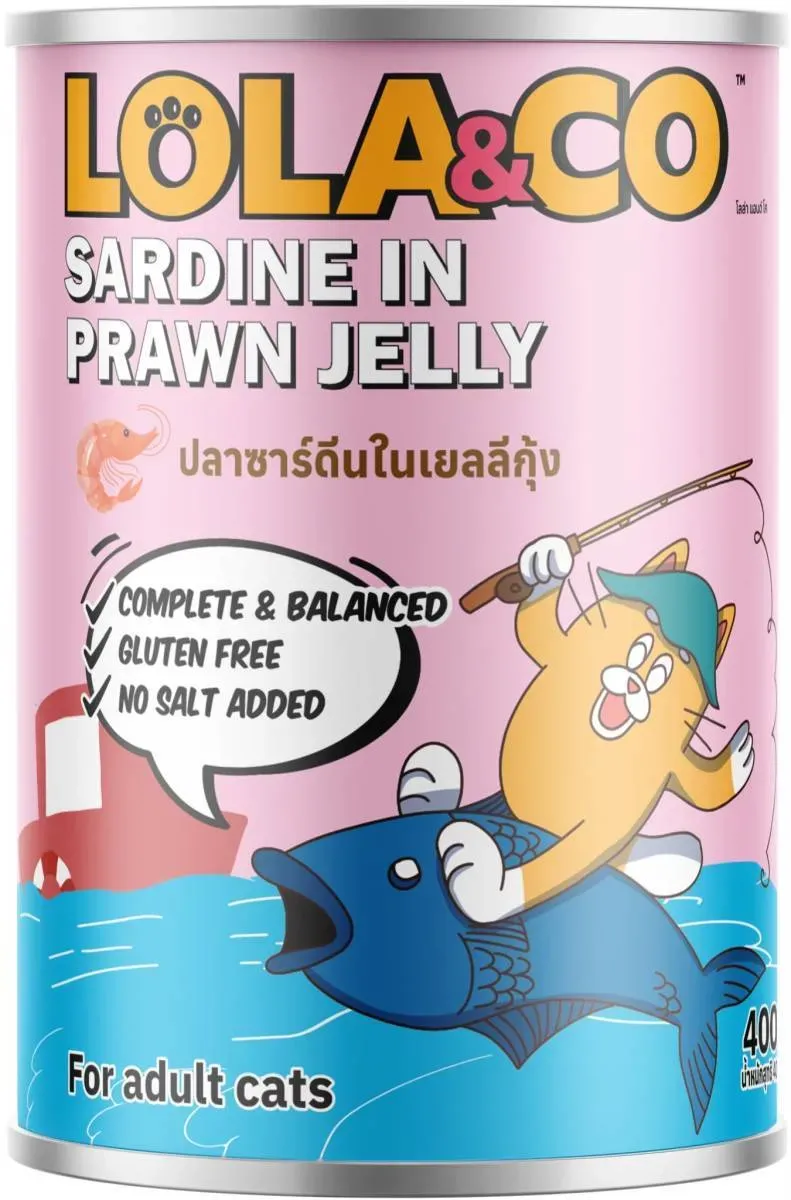 ปลาซาร์ดีนเจลลี่กุ้ง (LC08)