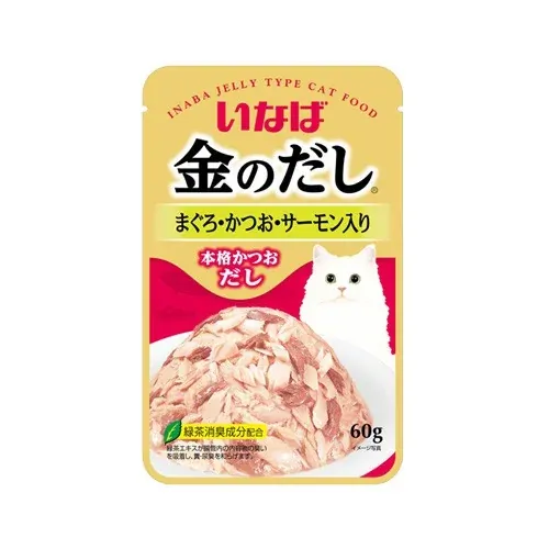 ทูน่าเนื้อขาว+แดง+ปลาแซลมอนเจลลี่ (IC-23)