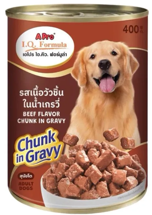 วัวชิ้นในน้ำเกรวี่