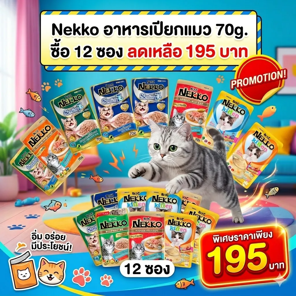 ซื้อ 12 ซอง 195฿