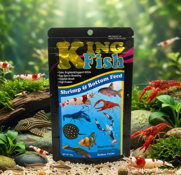 King Fish Bottom อาหารปลาพื้นตู้ (ปลาแพะ/ซักเกอร์)
