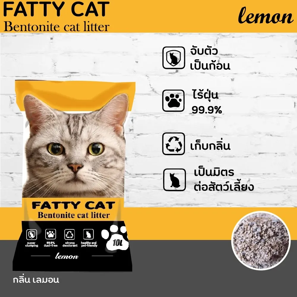 Fatty Cat ทรายแมว