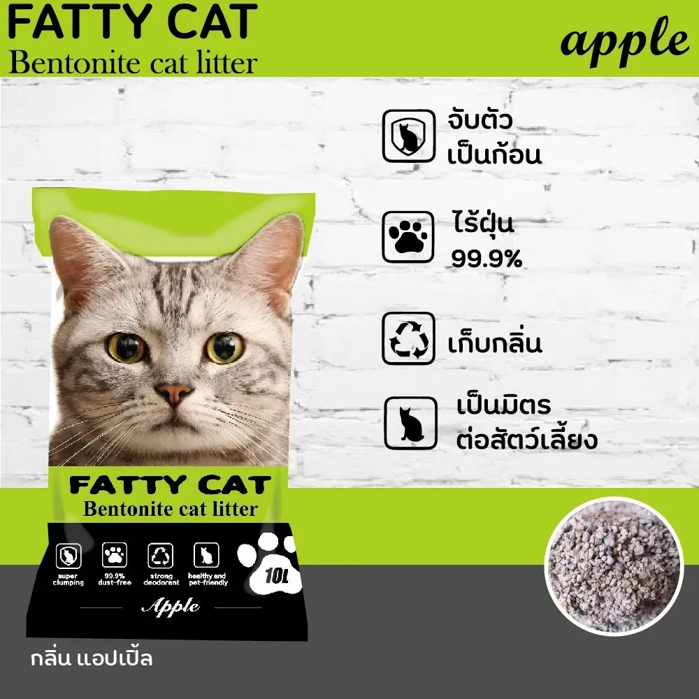 Fatty Cat ทรายแมว