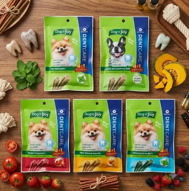 Dog n Joy DenCare เดนแคร์ ขนมขัดฟัน พันธุ์เล็ก-กลาง