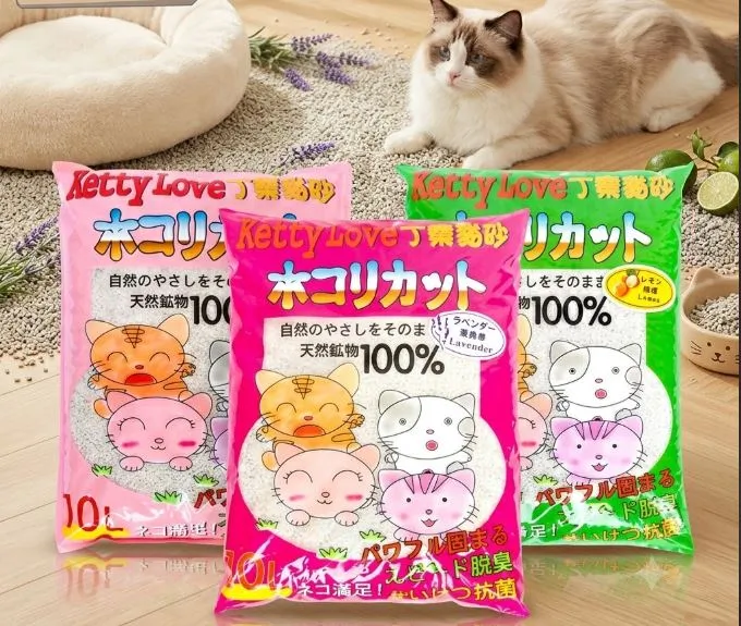 Ketty Love ทรายแมวเบนโทไนท์
