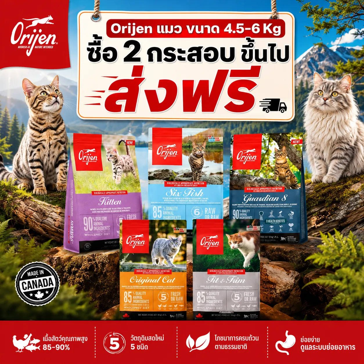  ซื้อ 2 กระสอบ ส่งฟรี