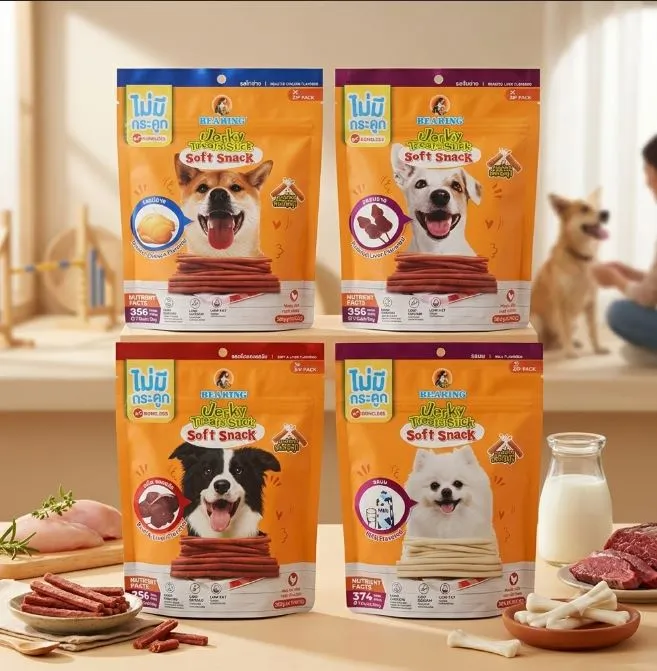Bearing (แบร์ริ่ง)Jerky Treats Stick Soft Snack