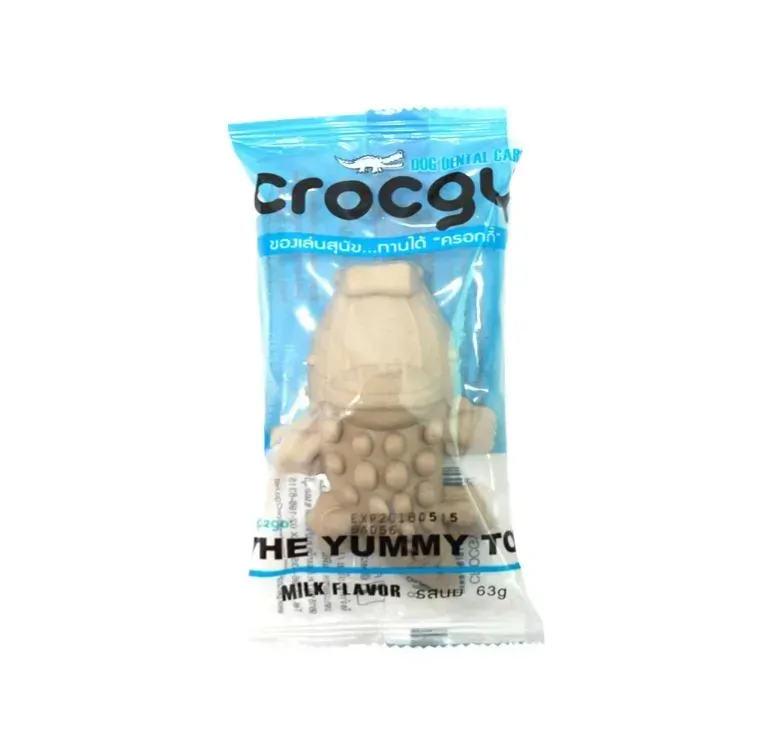 Crocgy ขนมขัดฟัน สุนัขรูปจระเข้