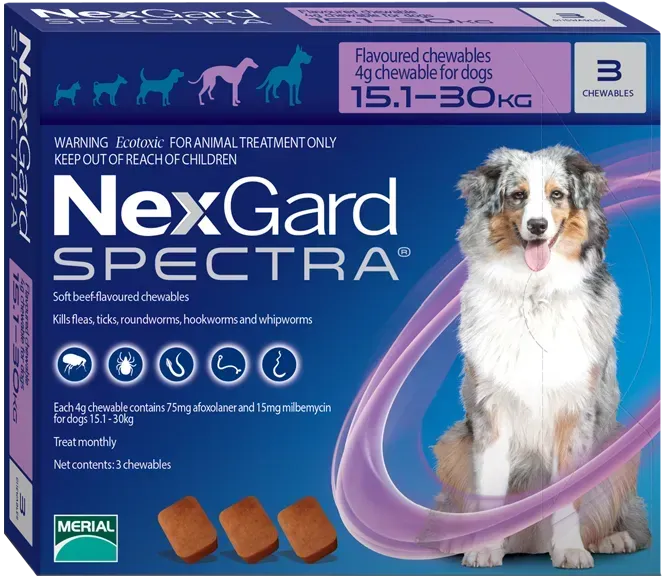 Nexgard Spectra สำหรับสุนัข