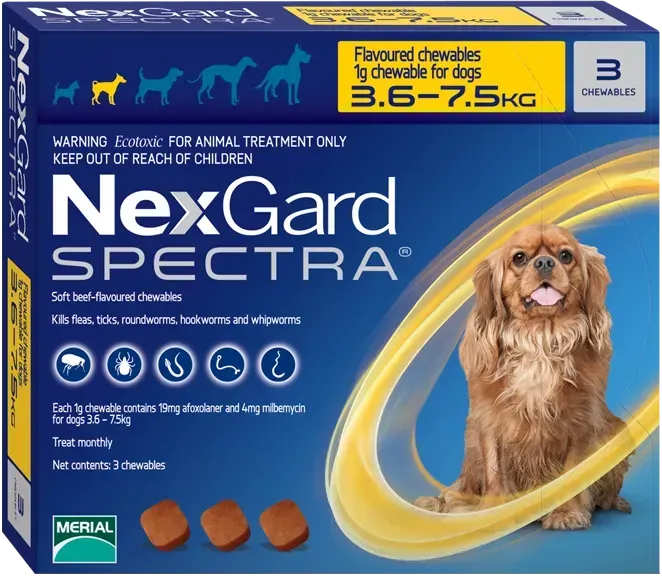 Nexgard Spectra สำหรับสุนัข