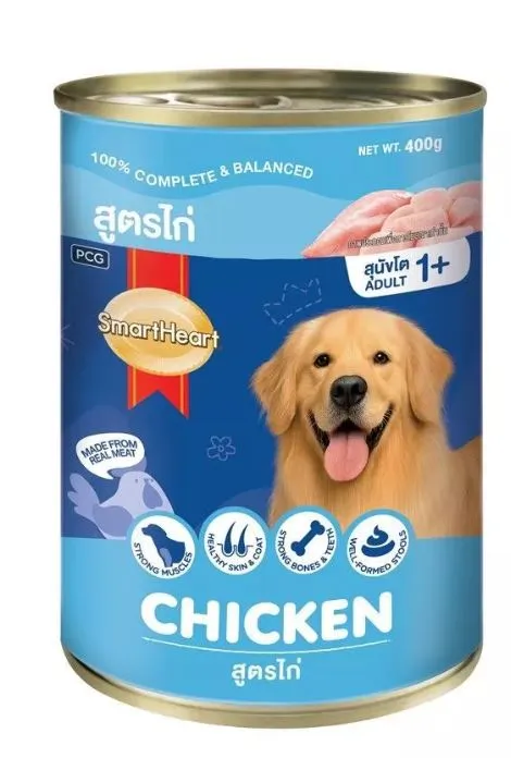 Smartheart Canned อาหารเปียกสุนัข กระป๋อง 400g