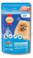Smartheart Pouch อาหารเปียกสุนัขซอง 120-130 g