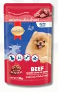 Smartheart Pouch อาหารเปียกสุนัขซอง 120-130 g