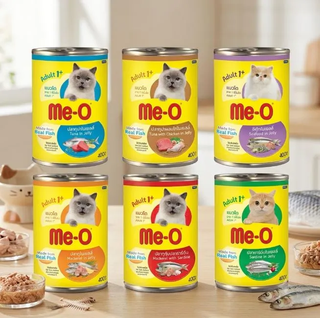 Me-O Canned อาหารเปียกแมวกระป๋อง