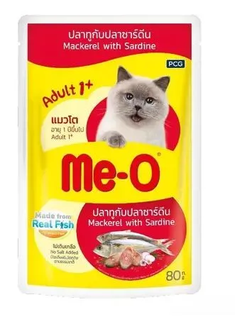 Me-O Pouch อาหารเปียกแมวซอง 80 g