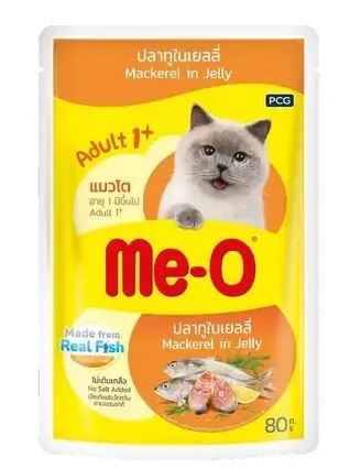 Me-O Pouch อาหารเปียกแมวซอง 80 g