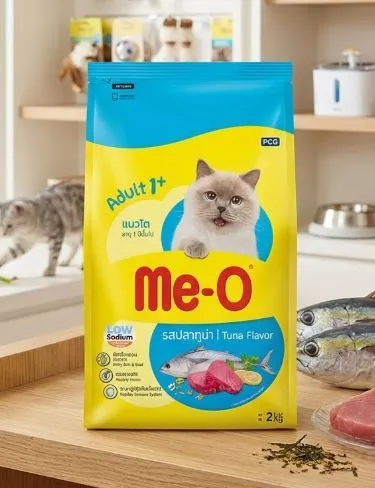 Me-O Adult อาหารเม็ดแมวโตทุกสายพันธุ์