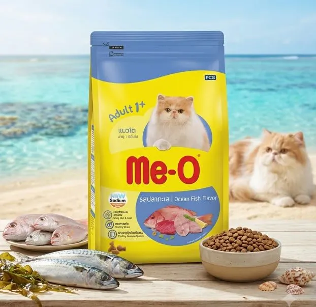 Me-O Adult อาหารเม็ดแมวโตทุกสายพันธุ์