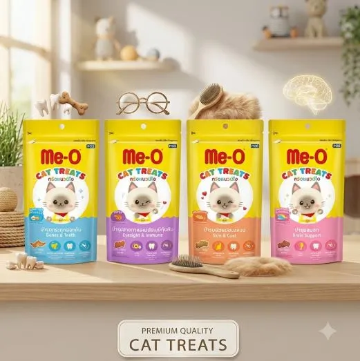 Me-O Treats ขนมแมวชนิดเม็ด 50 g