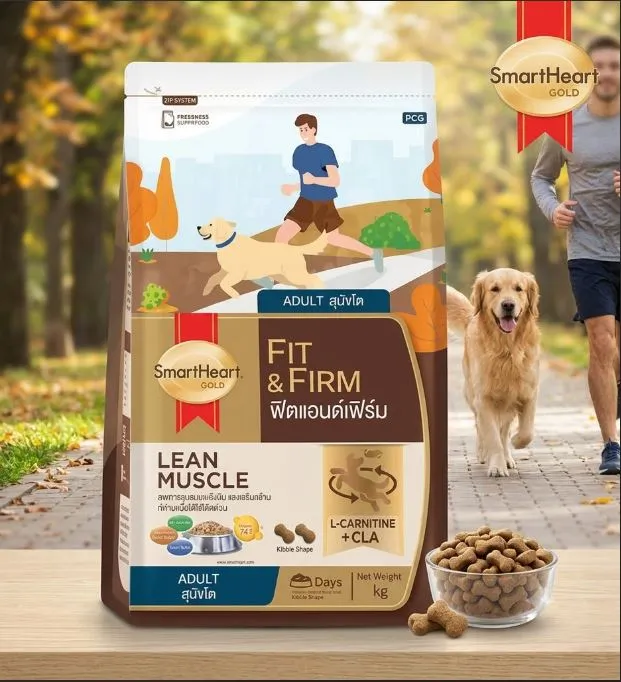 Smartheart Gold Fit & Firm อาหารเม็ดสำหรับสุนัขโตพันธุ์ใหญ่